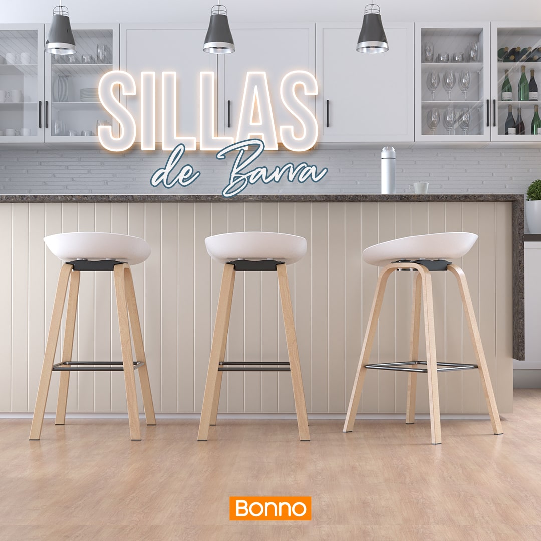 Modernas Sillas de Barra ¡Escoge tus preferidas, cuídalas y úsalas bien!